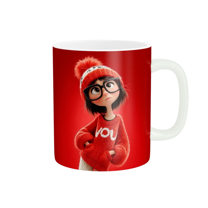 ماگ پاد آفرین طرح دختر کد 6160