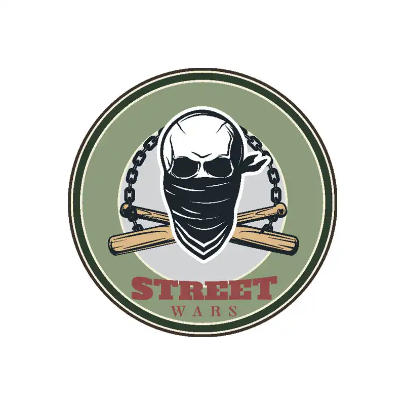 برچسب بدنه خودرو رایسان طرح gangکد st0109