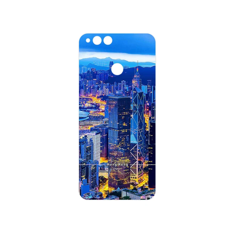 برچسب پوششی ماهوت مدل Hong Kong City مناسب برای گوشی موبایل آنر 7X