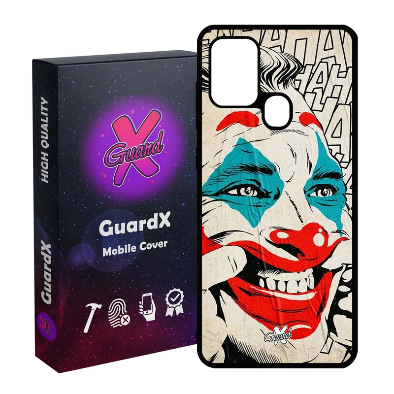 کاور گارد ایکس طرح Joker مدل Glass10128 مناسب برای گوشی موبایل سامسونگ Galaxy A21s