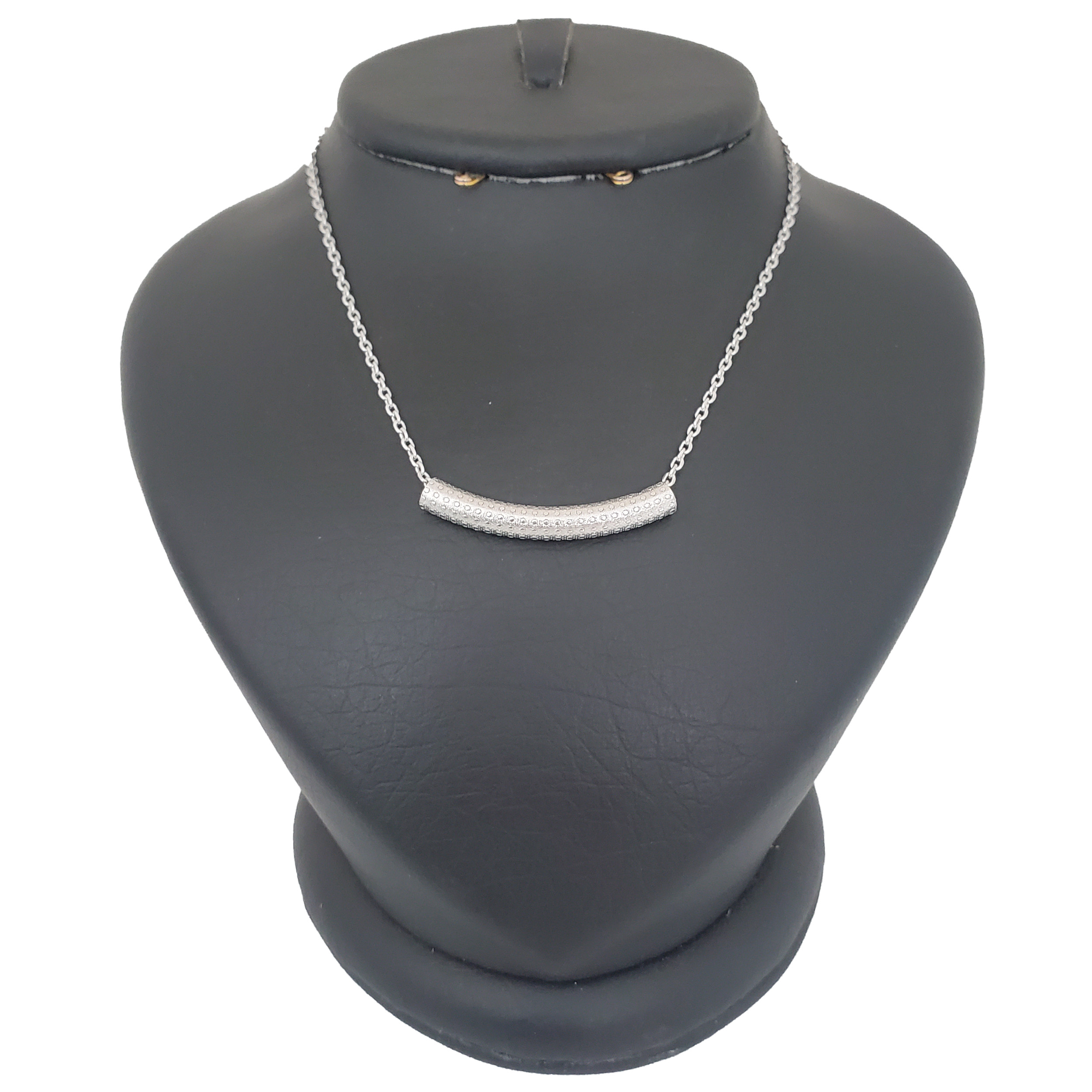 گردنبند نقره زنانه ترمه ۱ کد smed 1030