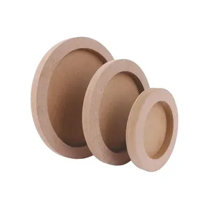 اسلایس چوبی مدل بیس ماه کد C202530 بسته 3 عددی