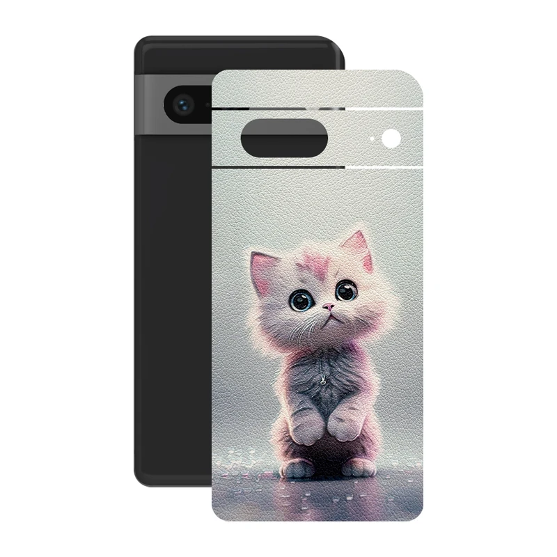 برچسب پوششی ریمکس مدل Leth طرح گربه مناسب برای گوشی موبایل گوگل Pixel 7