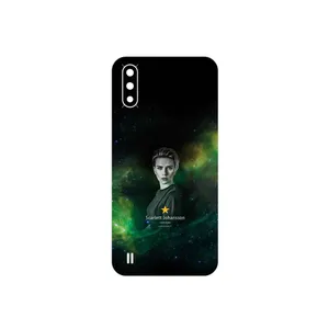 MAHOOT Scarlett Johansson Cover Sticker for Samsung Galaxy A01