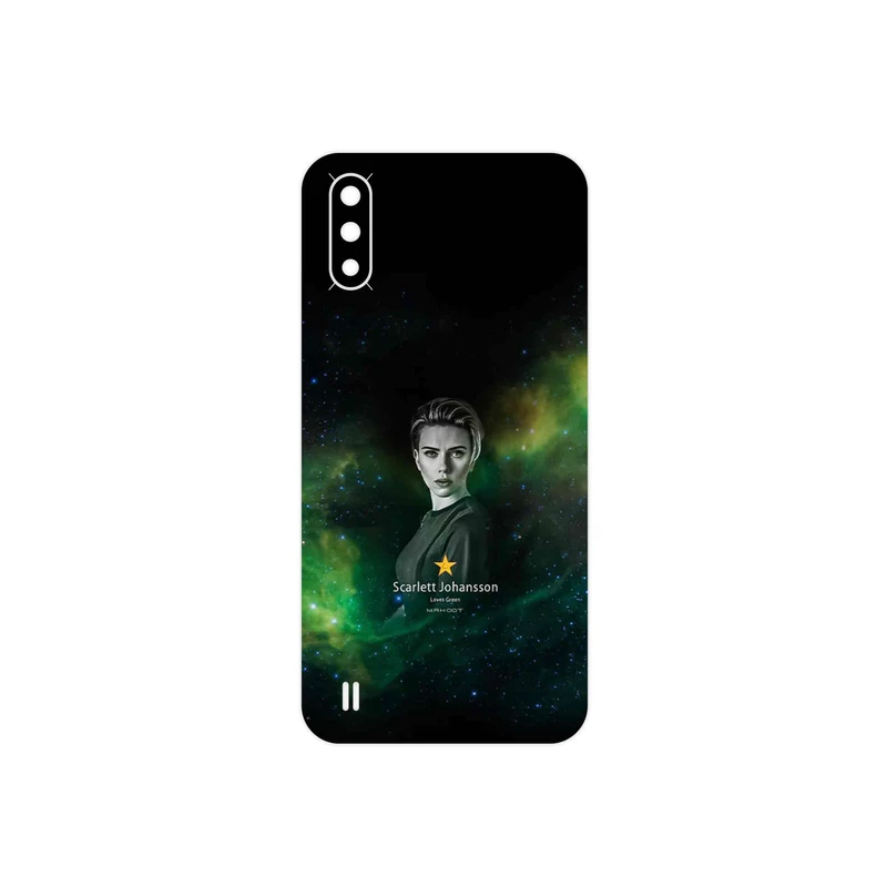 برچسب پوششی ماهوت مدل Scarlett Johansson مناسب برای گوشی موبایل سامسونگ Galaxy A01