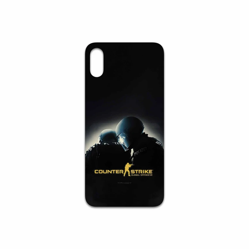 برچسب پوششی ماهوت مدل Counter-Strike مناسب برای گوشی موبایل اپل iPhone XS