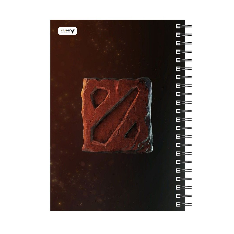 دفتر 120 برگ ویتادل طرح دوتا دو مدل 10