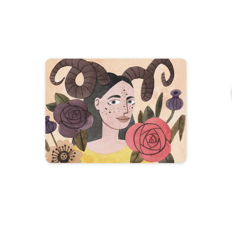 ماوس پد ترمه طراحان ایده مدل نماد ماه فروردین کد sm01