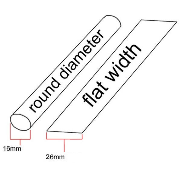 وارنیش حرارتی وو ار مدل BLU-16mm طول 1 متر