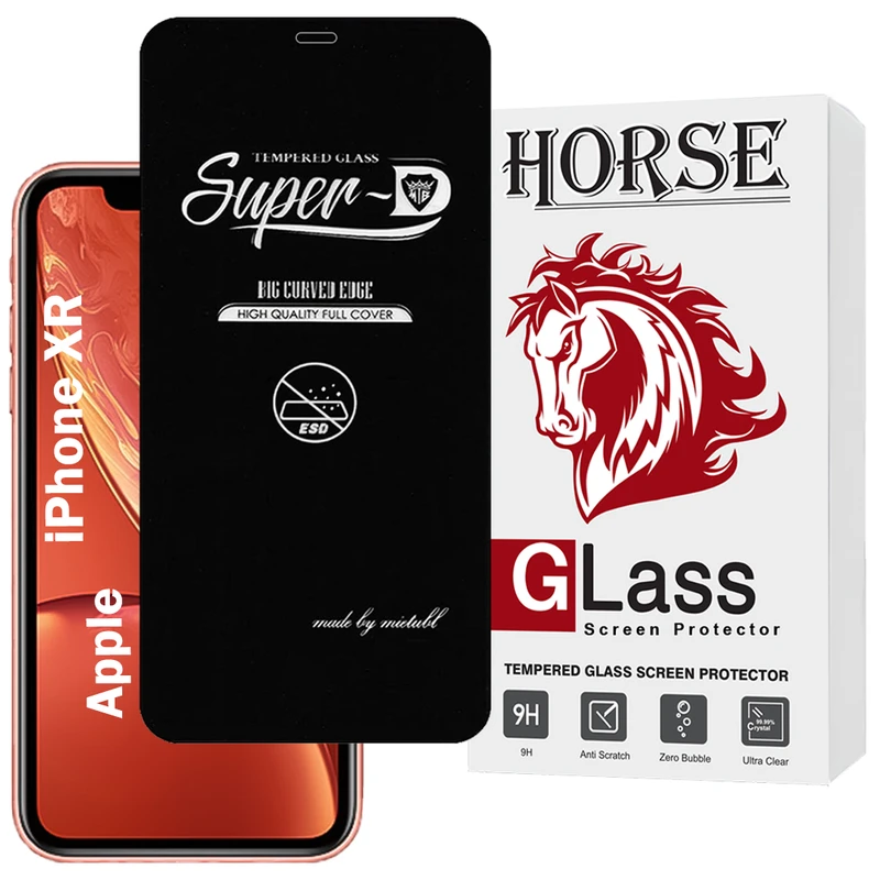 محافظ صفحه نمایش هورس مدل SUPERDNH مناسب برای گوشی موبایل اپل iPhone XR