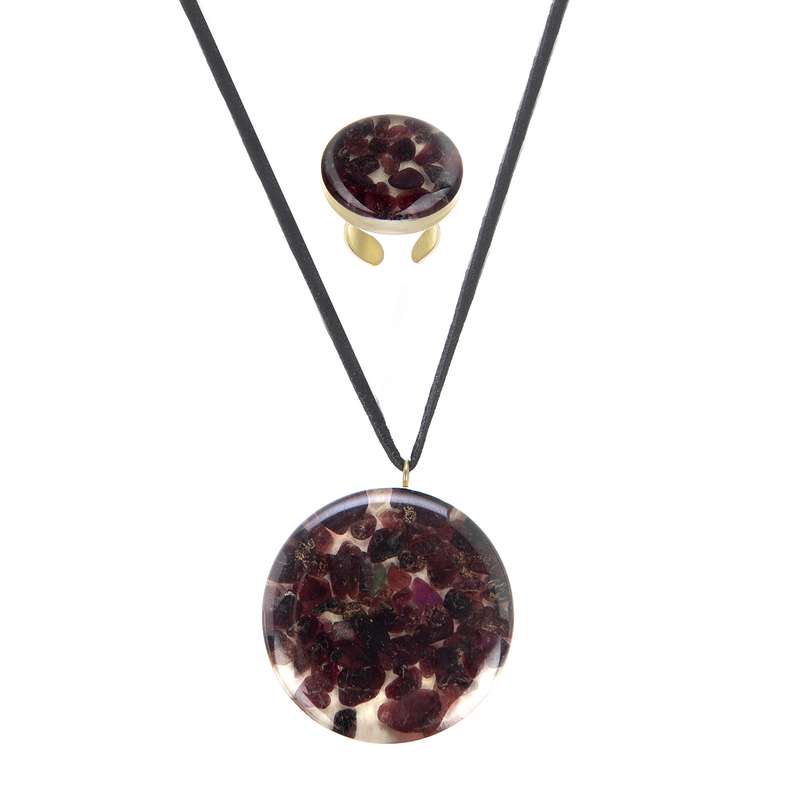 نیم ست زنانه مدل عقیق کد 29