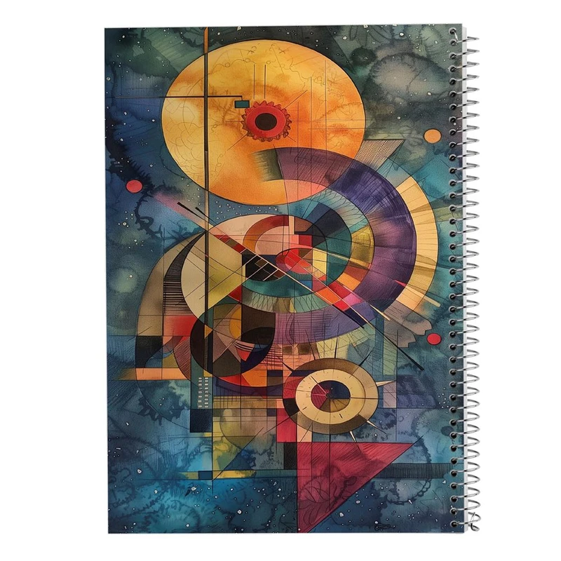 دفتر نقاشی 50 برگ مدوپد مدل اشکال فانتزی کد DF16288