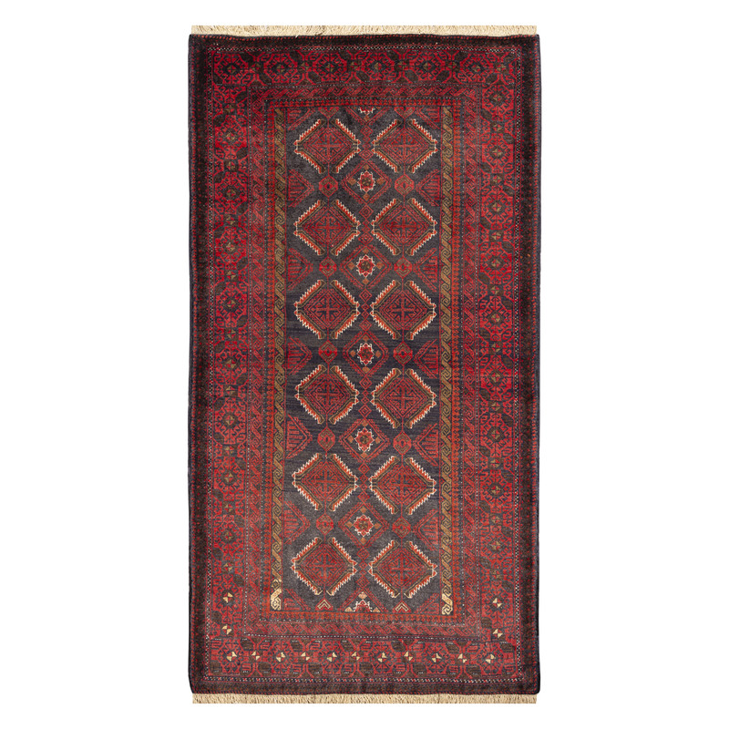 فرش دستبافت دو متری طرح بلوچ کد 20.34.2825