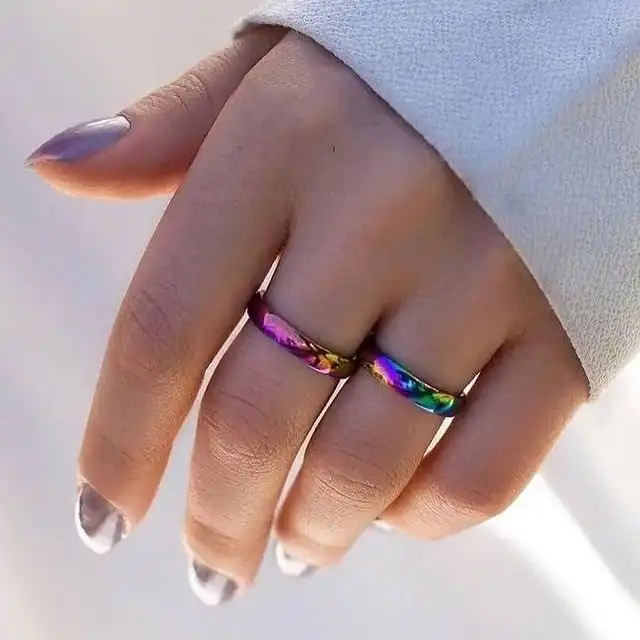 انگشتر مدل هولوگرامی کد 2