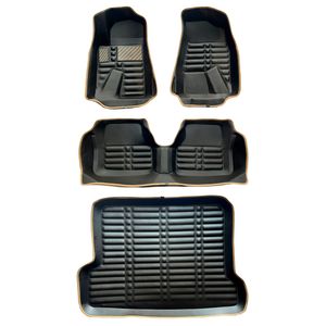 نقد و بررسی کفپوش پنج بعدی خودرو مدل نواردار مناسب برای سمند سورن به همراه کفپوش صندوق توسط خریداران