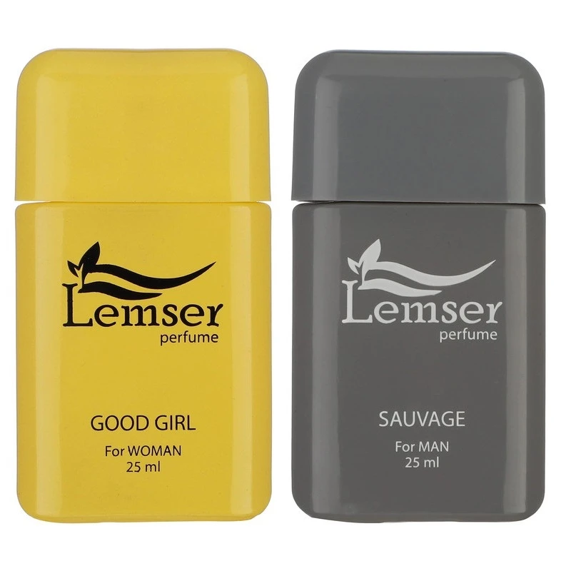 عطر جیبی لمسر مدل Sauvage - GOOD GIRL حجم 25 میلی لیتر مجموعه دو عددی