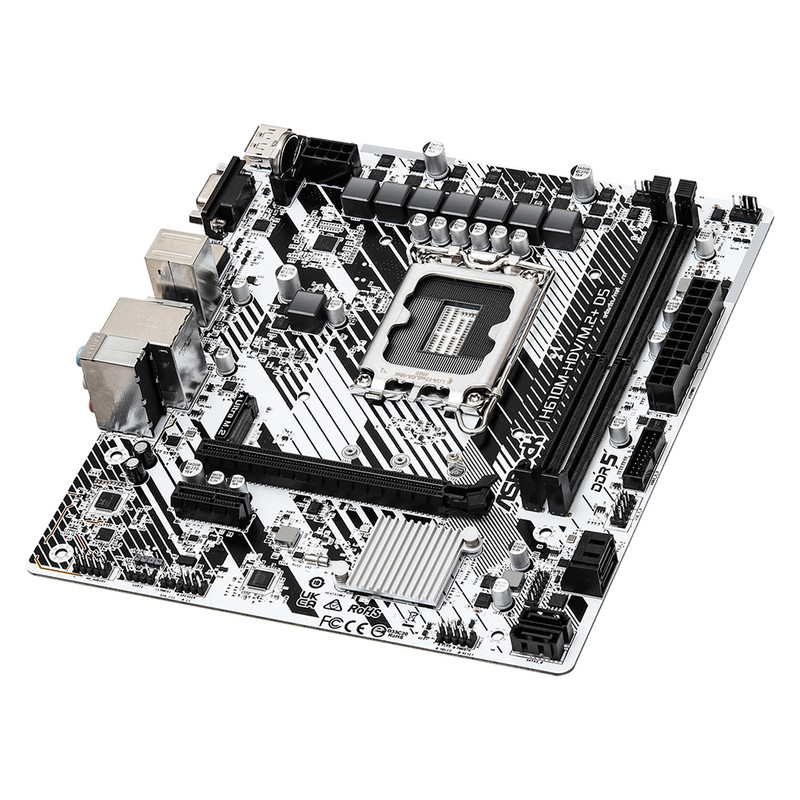 مادربرد ازراک مدل H610M-HDV/M.2 Plus D5