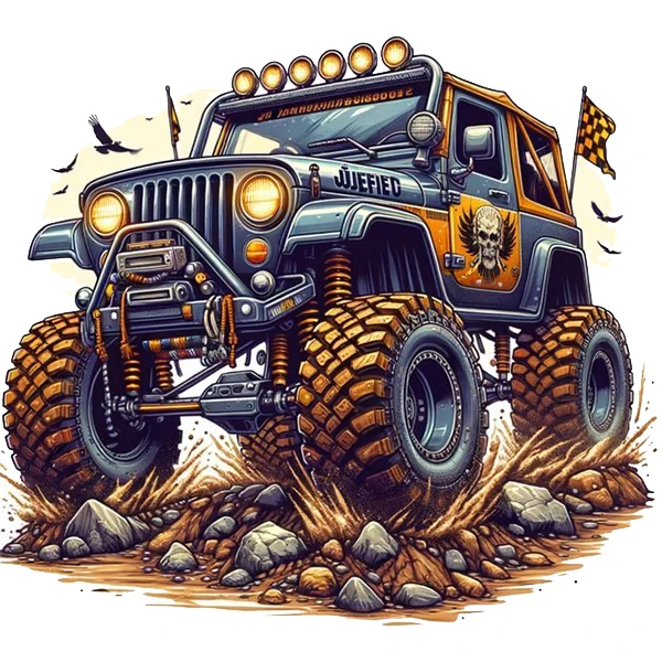 استیکر پارچه و لباس پاد آفرین طرح ماشین کد 1140