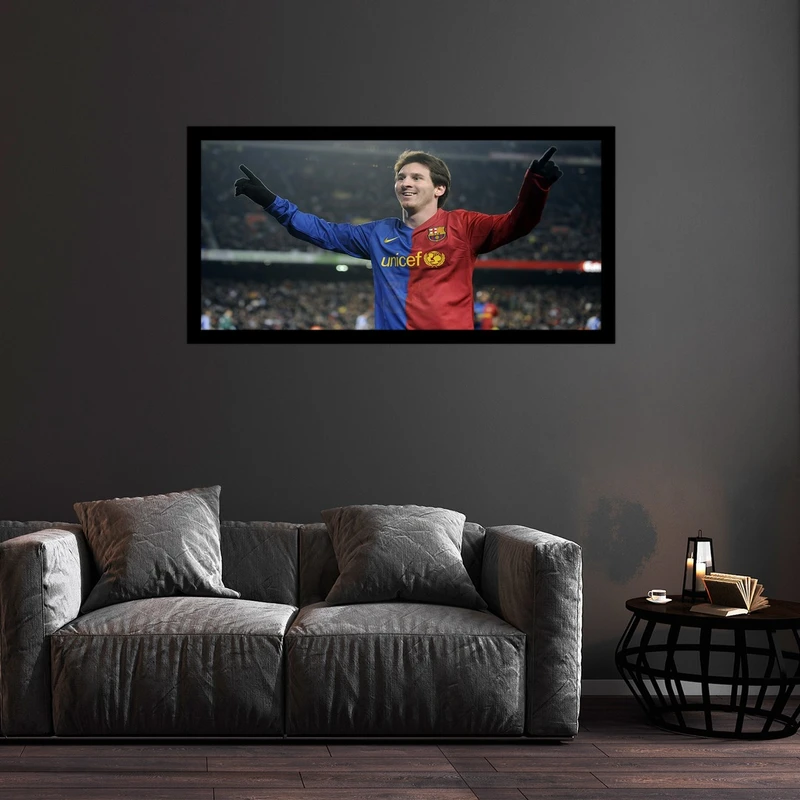 تابلو بکلیت طرح بازیکن فوتبال لیونل مسی مدل B-S4677