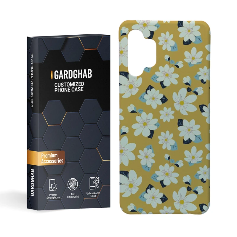 کاور گارد قاب مدل گل مناسب برای گوشی موبایل سامسونگ Galaxy a32 5g