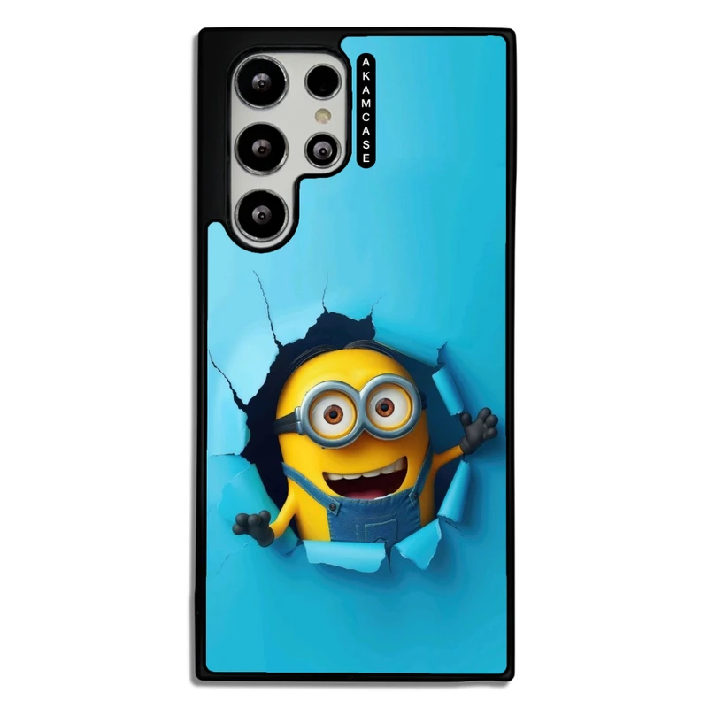 کاور آکام مدل AMC-WSGS22U-MINIONS2 مناسب برای گوشی موبایل سامسونگ Galaxy S22 Ultra