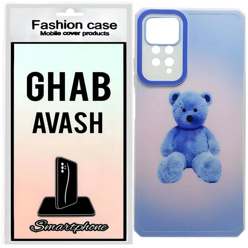 کاور قاب آوش طرح عروسکی مدل 01T مناسب برای گوشی موبایل شیائومی redmi note12 pro 4G