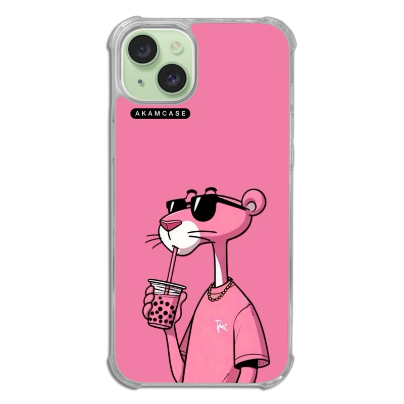 کاور آکام مدل AMC-WTA15PLUS-PINK PANTHER12 مناسب برای گوشی موبایل اپل iPhone 15 Plus