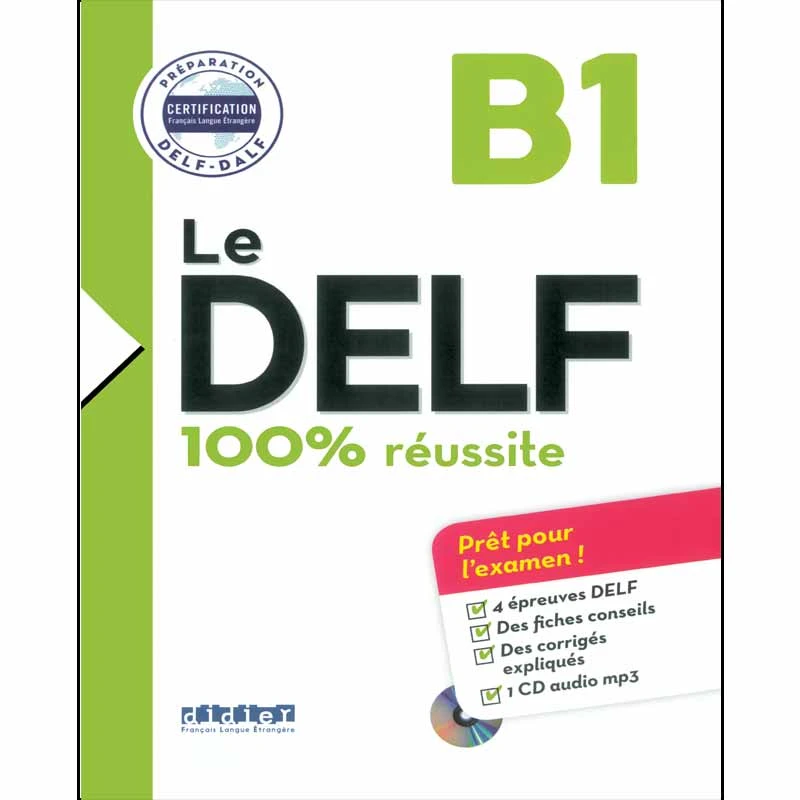 کتاب LE DELF B1 100% reussite اثر Martine Boyer-Dalat نشر DIDIER
