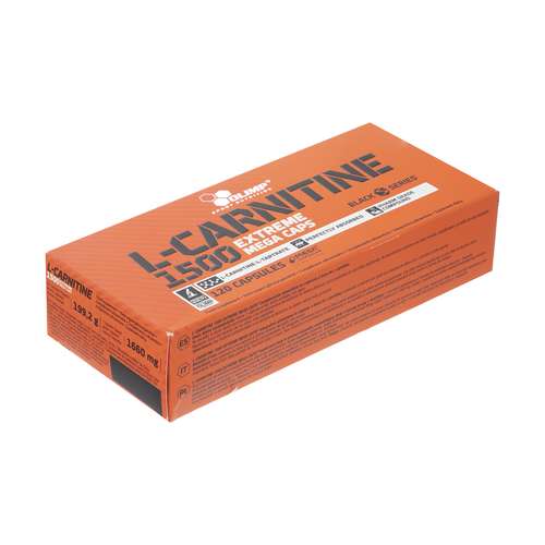 کپسول ال کارنیتین 1500 اکستریم مگا کپس 60 سروینگ الیمپ بسته 120 عددی