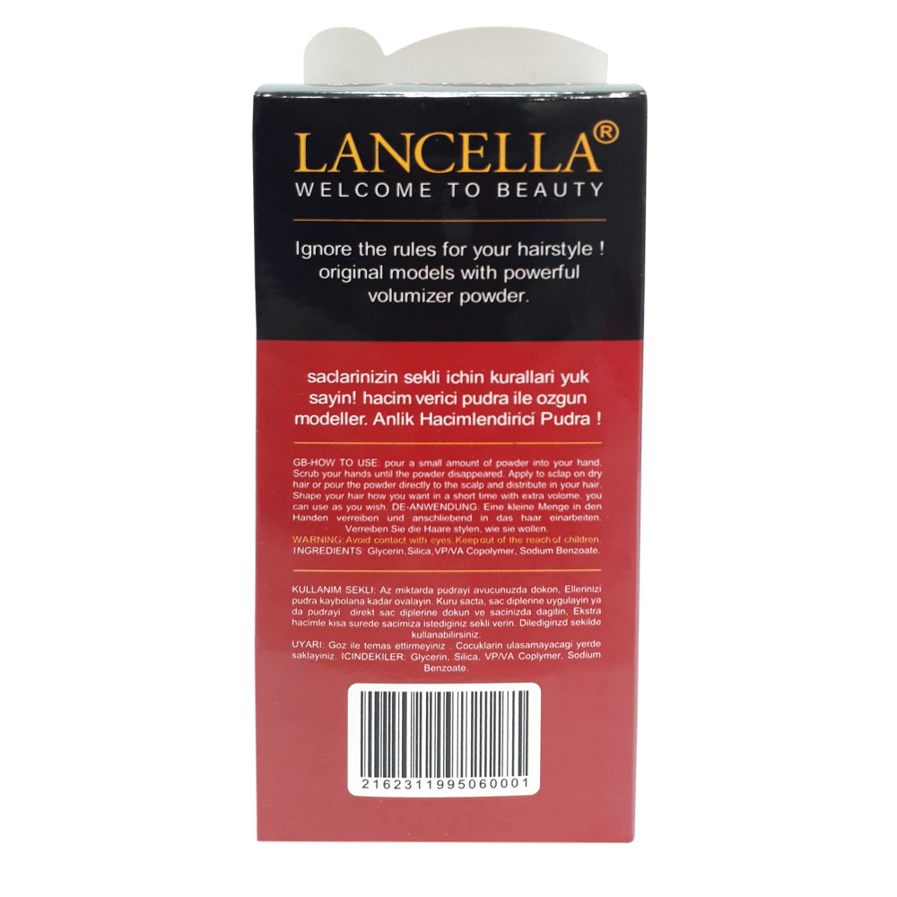 پودر حالت دهنده مو لنسلا مدل 02 وزن 20 گرم