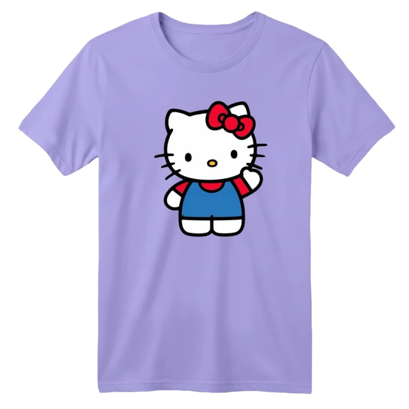 تی شرت آستین کوتاه بچگانه مدل کیتی کد ۳