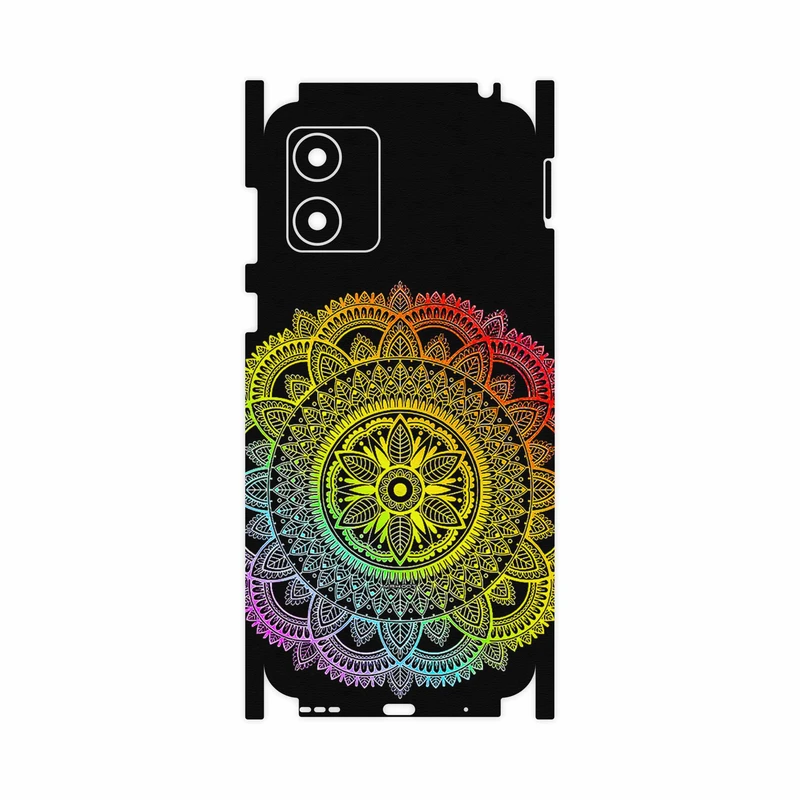 برچسب پوششی ماهوت مدل Mandala Design 4-FullSkin مناسب برای گوشی موبایل موتورولا Moto E13