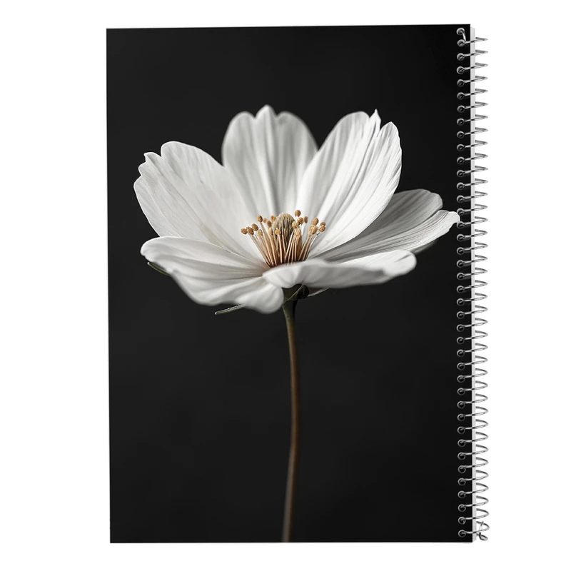 دفتر ژورنال نویسی 50 برگ مدوپد مدل نقطه ای طرح گل کد DF13819