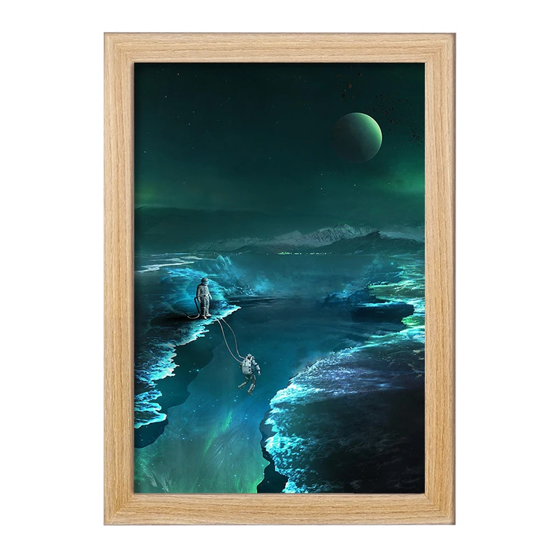 تابلو خندالو مدل کهکشان و سیاره ها کد 25372