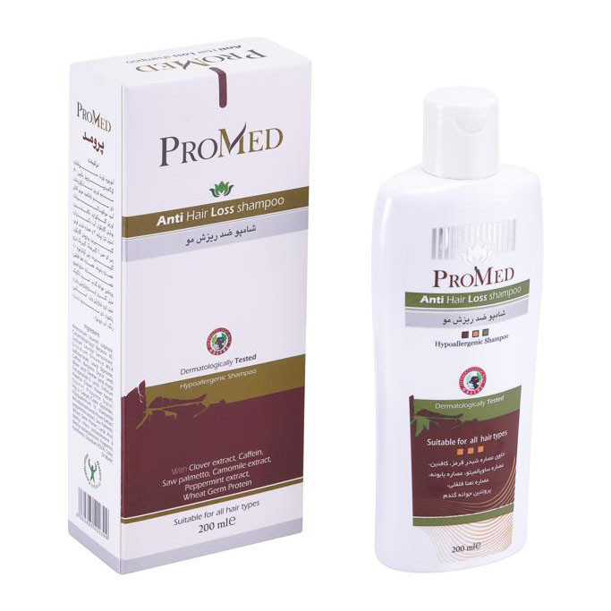 شامپو مو پرومد مدل Anti Hair Loss حجم 200 میلی لیتر