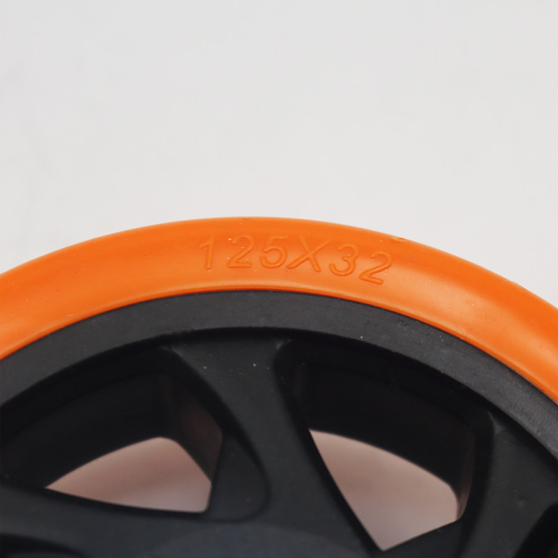 چرخ کفی‌دار آبو مدل ثابت کد YP-SABET-125*32MM