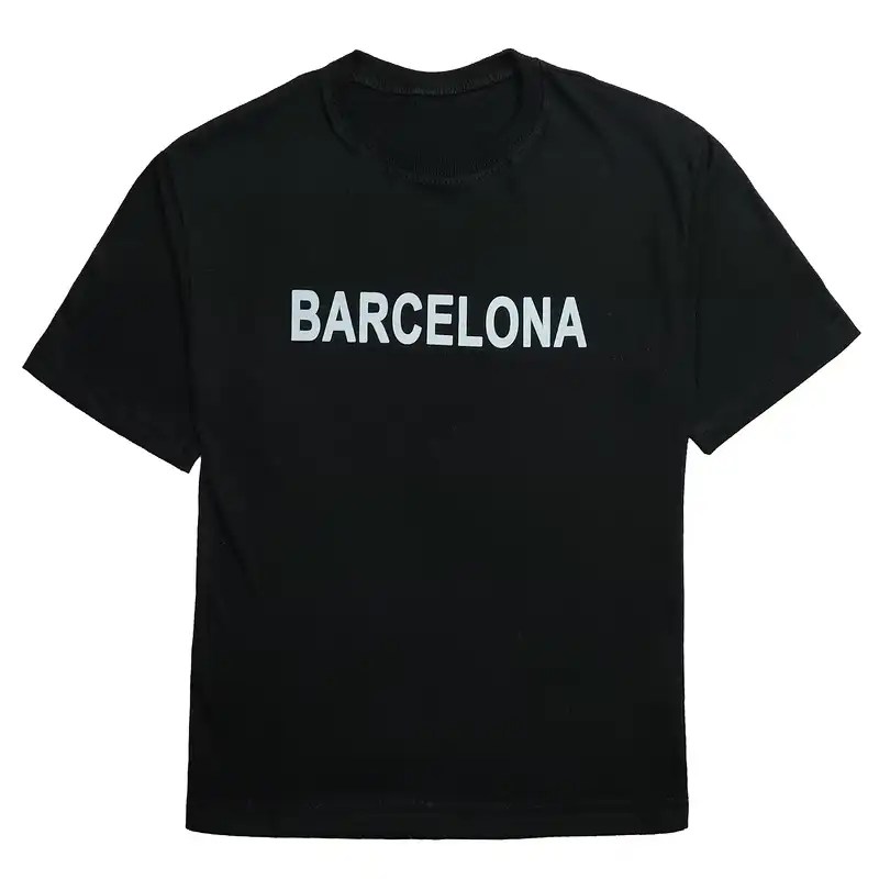تی شرت آستین کوتاه پسرانه مدل بارسلونا