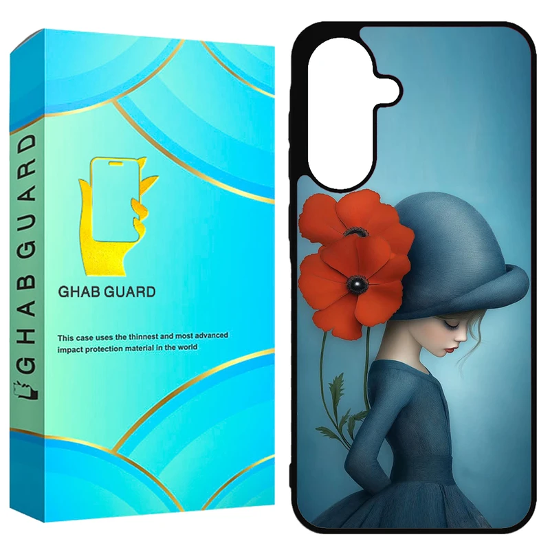 کاور قاب گارد طرح دختر مدل GA37 مناسب برای گوشی موبایل سامسونگ Galaxy A37