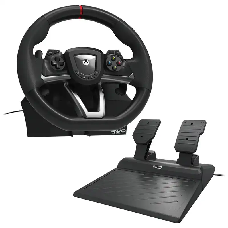 گجت دسته فرمان بازی و پدال هوری مدل Hori Racing Wheel Overdrive مناسب برای Xbox Series X / S