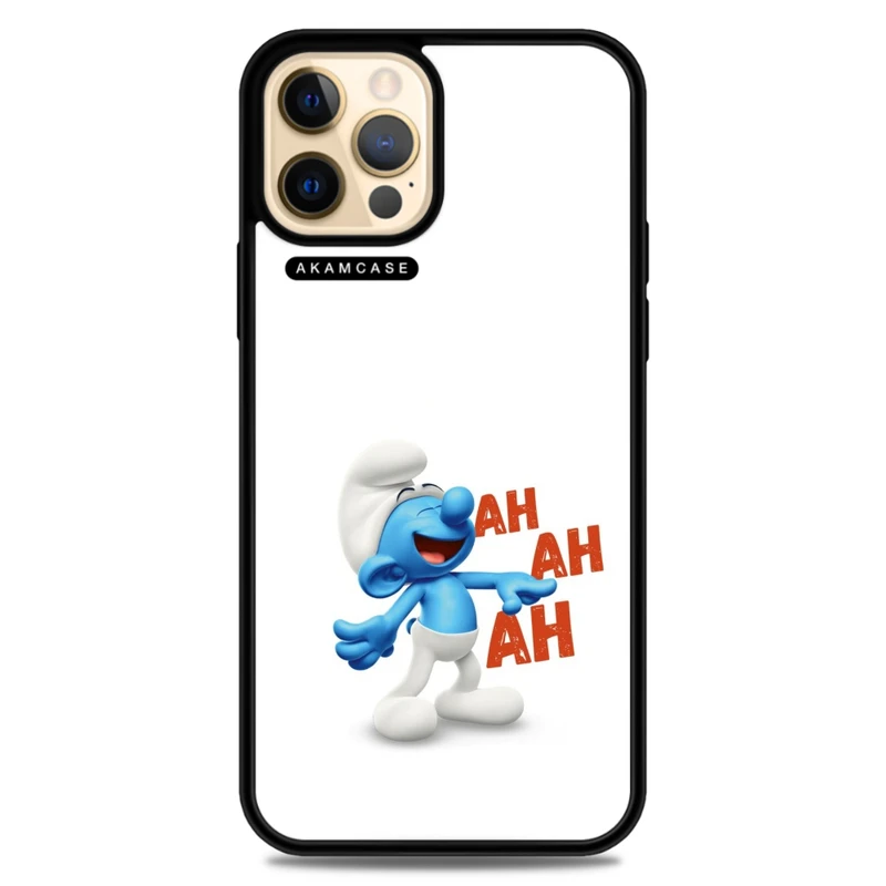 کاور آکام مدل AMC-WA12PRO-SMURFS-5 مناسب برای گوشی موبایل اپل iPhone 12 Pro