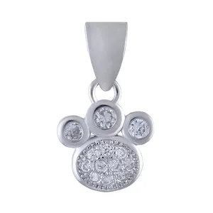  آویز گردنبند نقره زنانه بازرگانی میلادی مدل فانتزی کد PKR_003