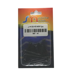 پیچ ام دی اف ساختمان مارکت مدل 121 بسته 20 عددی