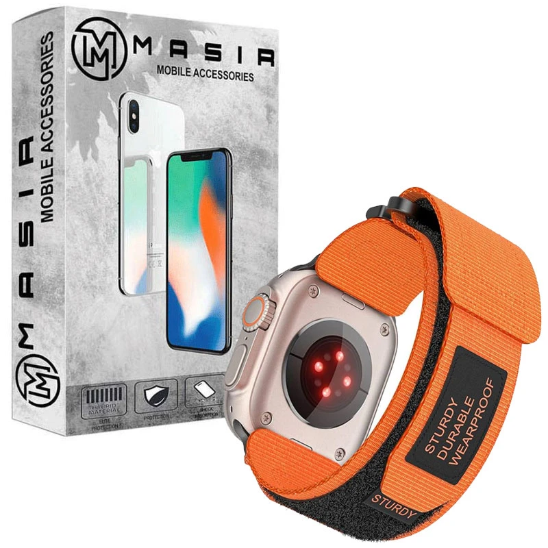 بند مسیر مدل Sturdy Durable Wearproof مناسب برای اپل واچ Ultra 49mm / Ultra 2 49mm