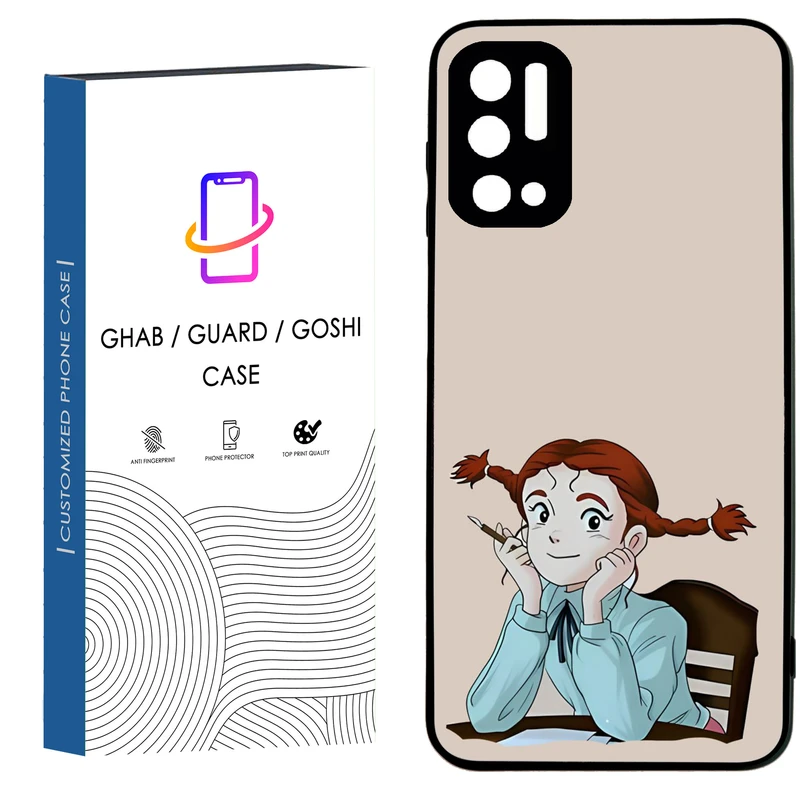 کاور قاب گارد گوشی طرح دخترانه کد 48 - TPU مناسب برای گوشی موبایل شیائومی Redmi Note 10 5G