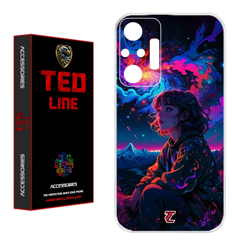 کاور تدلاین طرح دختر کد 1197 مناسب برای گوشی موبایل شیائومی Redmi Note 10 Pro / Note 10 Pro Max