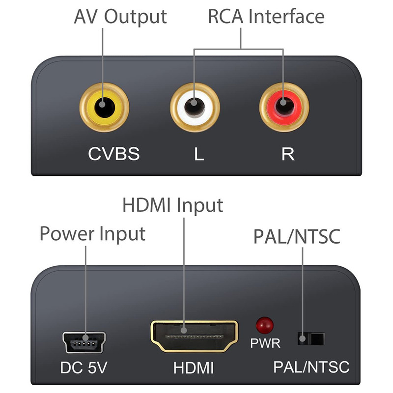 مبدل HDMI به CVBS نوتک کد 6347 3