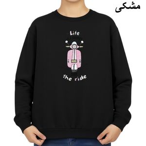 سویشرت زنانه مدل موتور کد v4