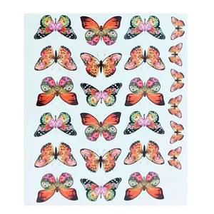 برچسب ترنسفر مدل پروانه های زیبا