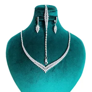 نیم ست نقره زنانه مدل برگ کد 188