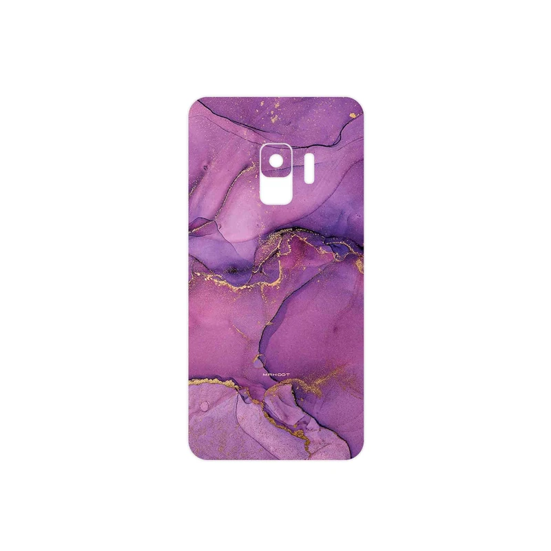 برچسب پوششی ماهوت مدل Purple Marble مناسب برای گوشی موبایل سامسونگ Galaxy S9